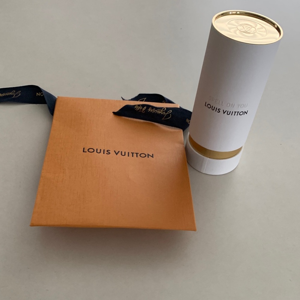 Louis Vuitton White and Gold Accessory Set